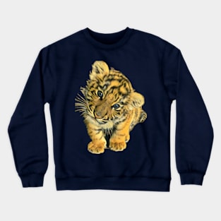 Baby tiger Crewneck Sweatshirt